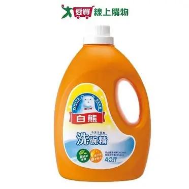 白熊軟性洗碗精4Kg