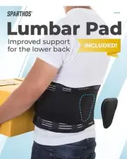 Sparthos Back Brace for Lower Back Pain - Small - Immediate Relief