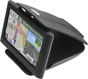 GPS Dash Mount [Matte Black Dock] for Garmin Nuvi Drive Dezl Drivesmart, Tomtom, Magellan Roadmate, Rand McNally, Navman, Cell Phone - Car Adhesive Non-Slip Dashboard Replacement Holder for Satnav