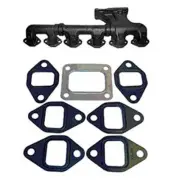 74036827 New 3-PC Manifold with Gaskets Fits Allis Chalmers 7020 7030 7040 7045