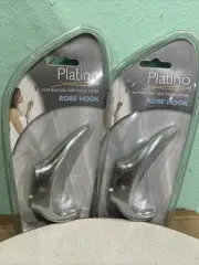 A Pair Of Premium Chrome Robe Hooks