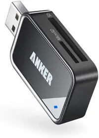 在飛比找露天拍賣優惠-[現貨]Anker USB3.0 2 in 1 Reader