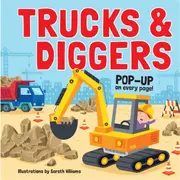 Trucks & Diggers by Gareth Wiliiams - Book