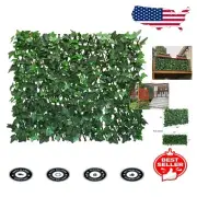 Realistic Faux Ivy Expandable Fence Privacy Screen - Ideal for Patio Decor
