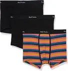 Paul Smith Men's Artists Stripe Cotton Boxer Trunks Size L
