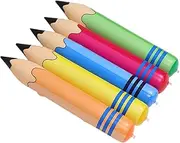 BESPORTBLE Cute Stationery 5pcs Giant Pencil Decorations for Classroom Birthday Decor
