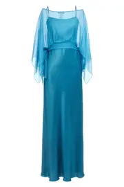 ALBERTA FERRETTI Satin Dress