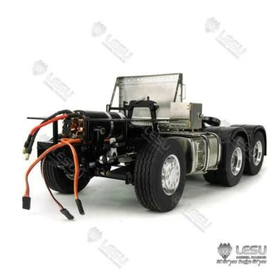 LESU Metal 6*4 Chassis DIY RC 1/14 Scale for Tamiya Tractor Truck Car DIY Model