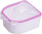 CANIGHT Manicure Bowl Set 2pcs Nail Soaker Bowls Nail Care Bowl for Artificial Nail Removal Tanning Bed
