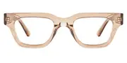 CHIMI D Light Brown Men's Glasses Brown Size Standard - Private Health Rebate - Blue Light Block Available
