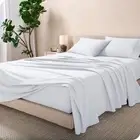 Bare Home Flannel Sheet Set 100% Cotton, Velvety Soft Heavyweight - Double
