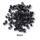 500x Hair Extension Micro Rings Beads Silicone Lined MicroBeads 5mm x 3mm Links