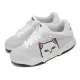 【PUMA】X Ripndip 休閒鞋 Slipstream 男鞋 女鞋 白 黑 中指貓 聯名 皮革 情侶鞋(393538-01)