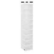 6x Hanging Organiser Storage 9 Boxes Cube Shoes Clothes Garment Tidy Organizer