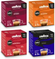 Lavazza A Modo Mio Mixed (4 types) Coffee Capsules - 64 Pods