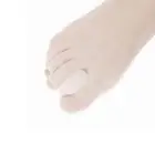 Set of 6 Soft Gel Bunion Corn Blister Protector Overlap Toe Spacer Separator