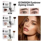 5Pcs Set Professional Tinting Eyelash & Eyebrow Dye Tint Lash Kit - 3 Colours UK