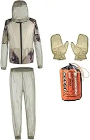 Clothing Adult Suit Beekeeping Suit Bee Protective Clothing Gloves Fishing Clothes Bee Keeping Gear -prevent Pants Bee Accessories Net Suit Army Green Mesh