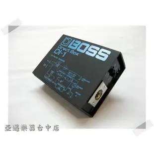 BOSS DI-1 Direct Box  主動式D.I. 非平衡轉平衡 PA 阻抗匹配 補貨 DI1 DI｜亞邁樂器