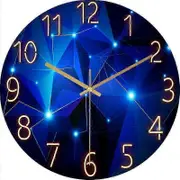 Modern Silent Quartz Vggklocka 30cm Batteridriven