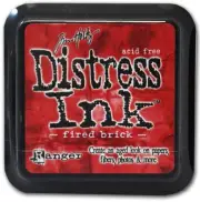 Tim Holtz DISTRESS Ink Pad - Ranger FIRED BRICK Stamps