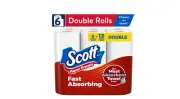 Scott Choose-a-Sheet Paper Towels, 6 Double Rolls