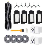 For Deebot X1 Omni X1 Turbo Vacuum Cleaner Main Side Brushes Hepa Filters Mop Cloth Dust Bags Replacement Parts