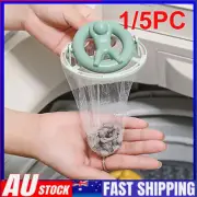 Reusable Hair Lint Catcher Removal Net Bag Wash Machine Float Filter Collector⊕