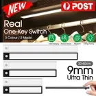 One-Key Motion Sensor LED Closet Light USB Rechargeable 3 Colour Cordless Lamp
