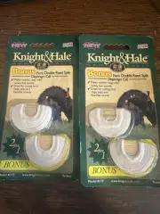 Knight & Hale game calls bonus pack double reed split model #177 TWO packs