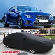 For Lexus RC-F RC350 LC500 Full Car Cover Stretch Satin Dust Proof Indoor Garage (for: Lexus)
