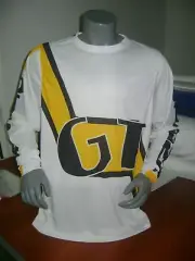 GT OLD SCHOOL BIKE JERSEY CLASSIC BMX JERSEY RACE BIKE SHIRT BMX VINTAGE 4XL WHI