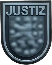 [Gearbuddies] Justiz Thüringen Black Ops Rubber Patch with Velcro