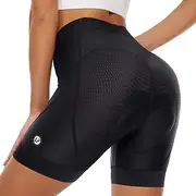 [COOLOMG] Women's Cycling Underwear Cycling Shorts with Seat Padding 3D Padded Cycling Shorts Breathable Multi-Way