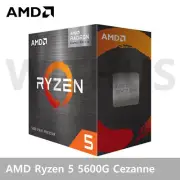 AMD Ryzen 5 5600G Cezanne Desktop Processor 6Core 12Thread 3.9GHz 7nm DDR4