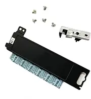 GinTai 2280 M.2 SSD Heatsink Tray Hard Drive Bracket Cover Caddy Replacement for Dell Latitude 5400 5401 5402 5500 5554 5501 5502 Precision 3540 3541 3542 3550 3551 85J62 085J62（D） (NZ07234+NZ07154)