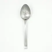 Ginkgo International Norse Stainless Steel Pierced Serving Spoon