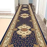 Hallway Runner Rug with Non Slip Backing, Machine Washable, Heavy Duty Carpet Runner for Kitchen, Stairs,1.2m x 2m
