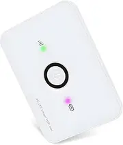 [HOSAYA] MF906 4G LTE WiFi Modem with Built-in Battery Portable 4G Router with SIM Card Slot High Speed Portable Travel Hotspot Mini Router Unlocked 4G mifi…