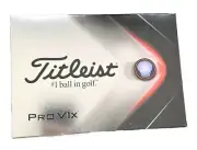 Titleist Pro V1x Golf Balls 12 Count High Flight Soft Feel Low Long Spin White