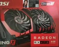 在飛比找露天拍賣優惠-微星 Radeon RX 470 GAMING X 8G