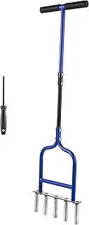 YOWPSY 5 Stainless Steel Corer Plugs Lawn Aerator