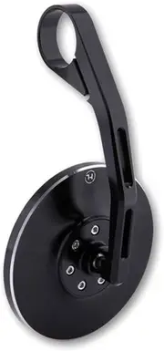 Highsider Conero 2, bar end mirror , color: Black/Silver , size: Long