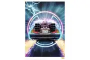 Back to the Future: Premium Art Print - Out-A-Time