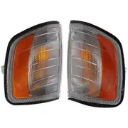 Car Corner Light Front Turn Signal Indicator Lamp for E Class W124 -1996 1248261243 1248261143 Transparent Yellow