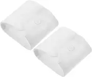 STOBOK Elegant Lace Trim Cuffs 1 Pair Detachable Wrist Cuff for Women's Fashion and Dress