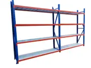 4MX2.4M Garage Warehouse Metal Steel Storage Shelves Racking Racks Shelving