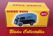 DINKY TOY 465 QUALITY REPRO BOX ONLY, MORRIS VAN "CAPSTAN" - Blades Collectables