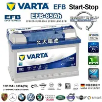 在飛比找Yahoo!奇摩拍賣優惠-✚久大電池❚ 德國進口 VARTA D54 EFB65 Fo