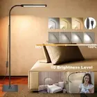 LED Floor Lamp For Living Room Adjustable Gooseneck Stand Light Dimmable Indoor